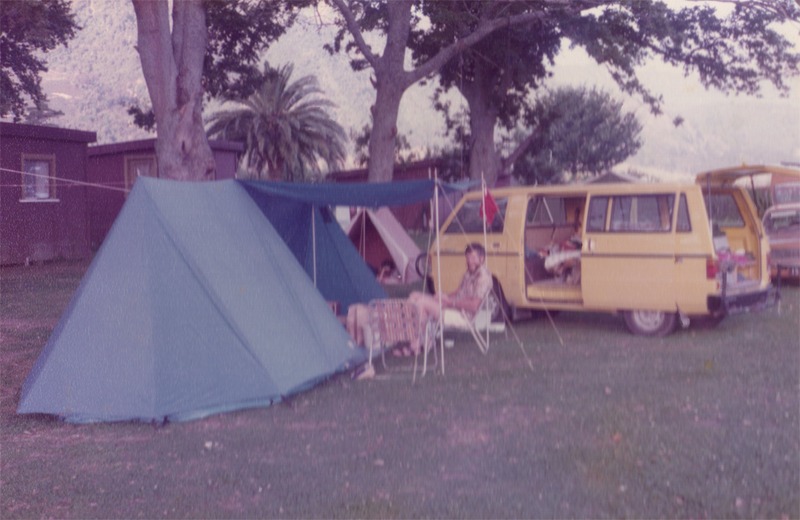 Camping in the 80's at Te Aroha Holiday Park
